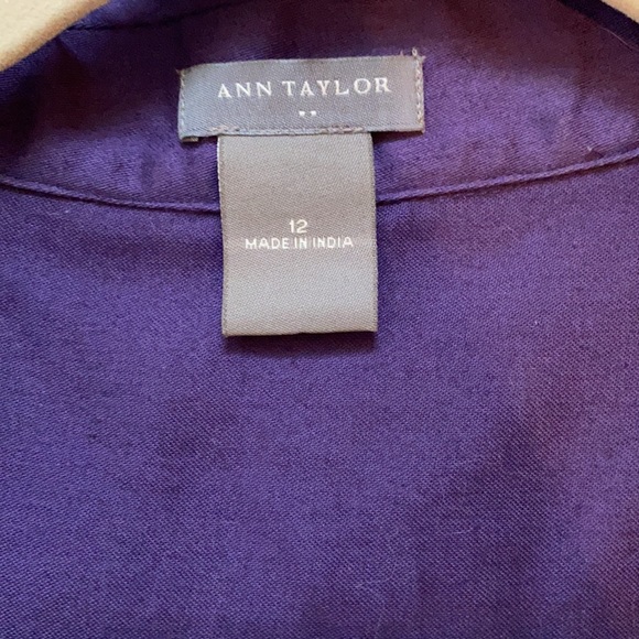 Vintage retro Anne Taylor Belted Dress - Picture 3 of 3